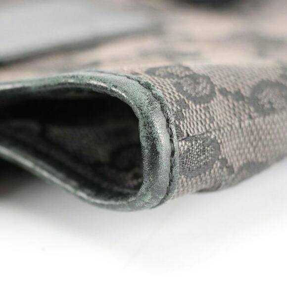 Authenticated Gucci Gray Canvas & Leather GG Tote - Picture 12 of 13